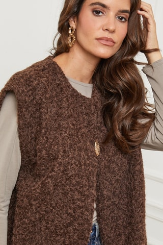 Gilet sans manches - Marron