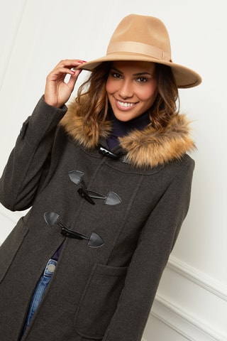 Manteau à capuche - Anthracite