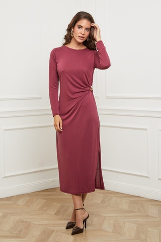 Robe droite - Bordeaux