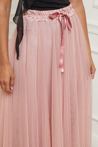 Jupe plissée - Rose poudré
