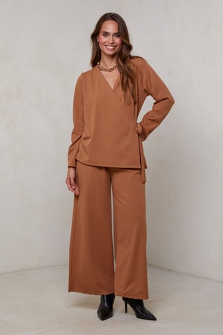 Blouse et pantalon - Camel