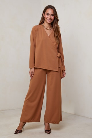 Blouse et pantalon - Camel