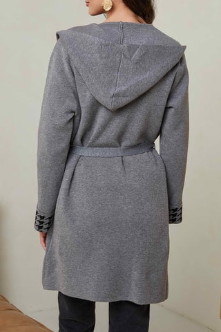 Gilet à capuche - Gris foncé