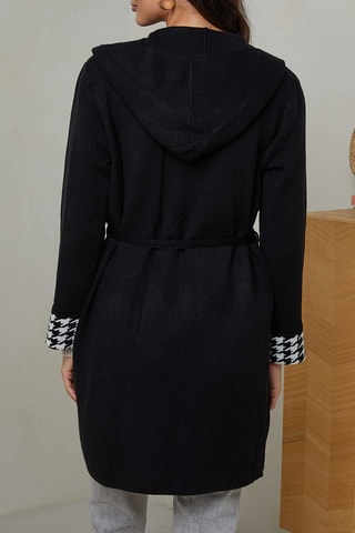 Gilet à capuche - Noir