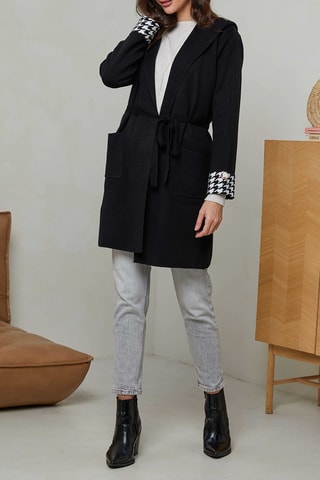 Gilet à capuche - Noir