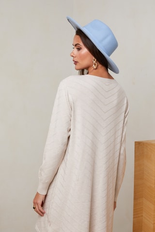 Robe trapèze - Beige