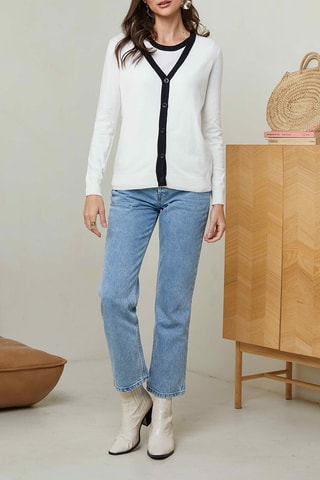 T-shirt et gilet - Blanc et noir