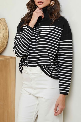 Pull - Noir et blanc