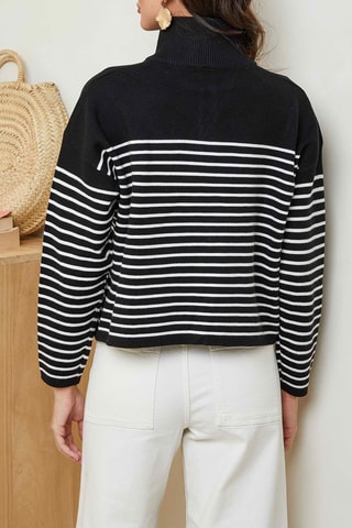 Pull - Noir et blanc