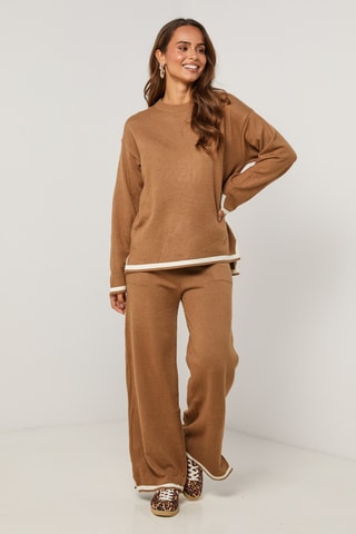 Pull et pantalon - Camel