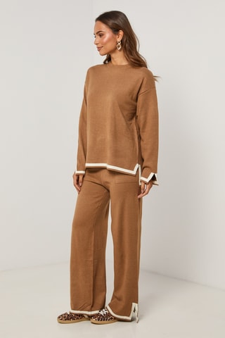Pull et pantalon - Camel