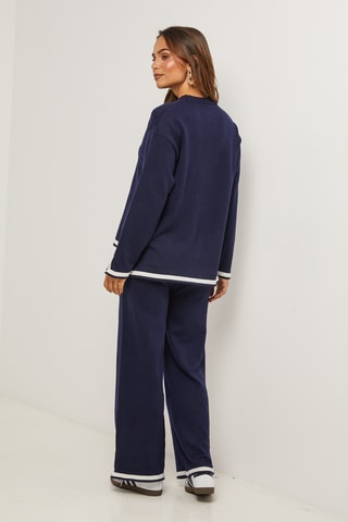 Pull et pantalon - Bleu marine