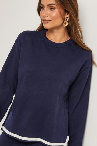 Pull et pantalon - Bleu marine