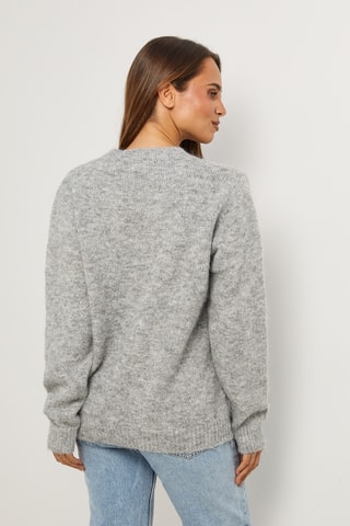 Pull - Gris clair chiné