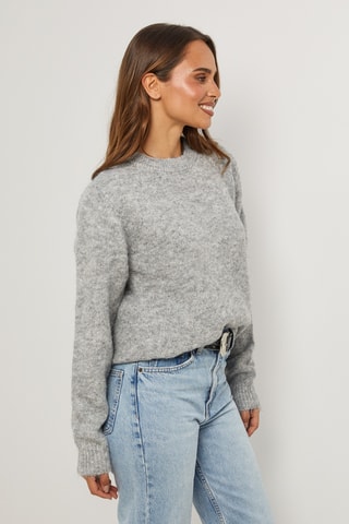 Pull - Gris clair chiné