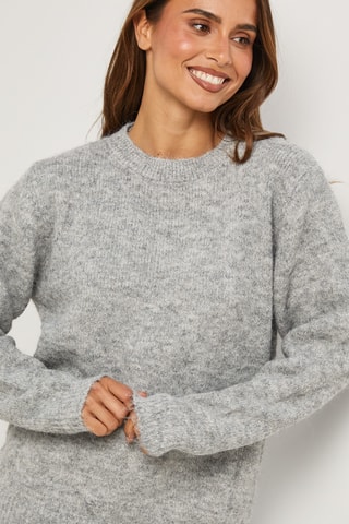Pull - Gris clair chiné
