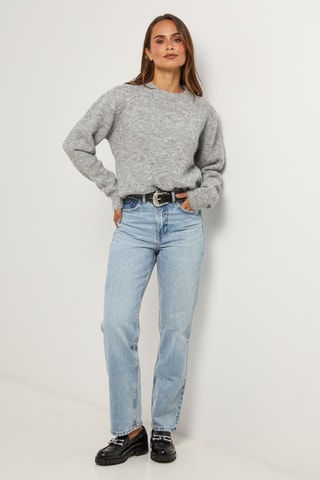 Pull - Gris clair chiné