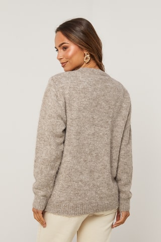 Pull - Taupe chiné