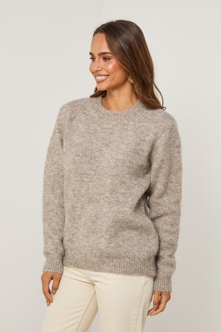 Pull - Taupe chiné