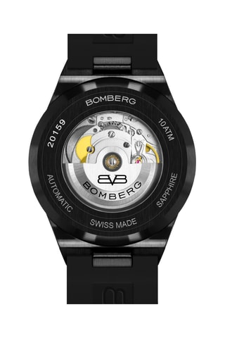 Montre automatique en silicone - Noir