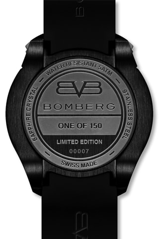 Montre à quartz en silicone - Boussole - Noir