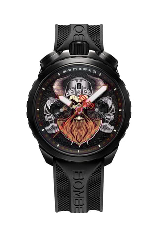 Montre à quartz en silicone - Noir