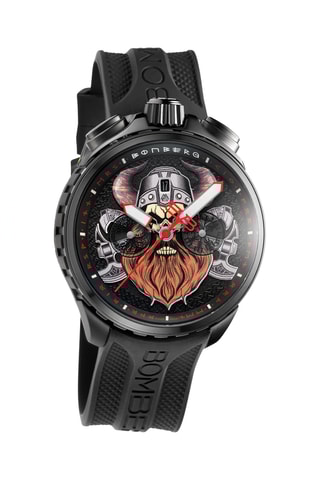 Montre à quartz en silicone - Noir