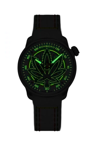 Montre automatique en silicone - Blanc et argenté