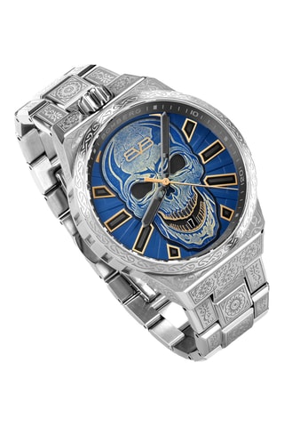 Montre automatique en acier inoxydable - Argenté