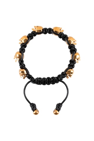 Bracelet - Noir et doré rose