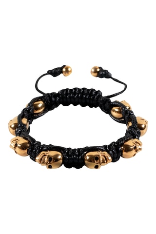 Bracelet - Noir et doré rose