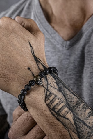 Bracelet - Pierres volcaniques