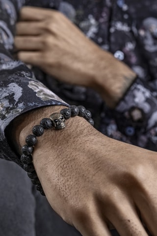 Bracelet - Pierres volcaniques