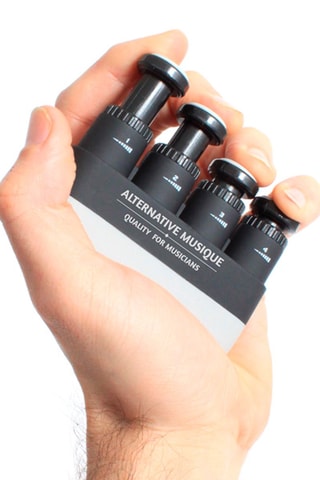 Exerciseur de doigt en bois pour guitariste - Noir