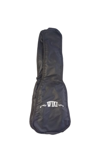 Ukulélé avec housse - Bleu et rouge