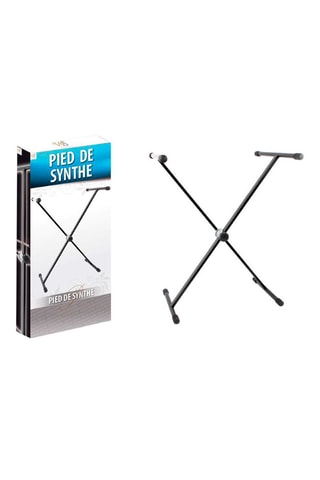 Pied de synthé - Noir