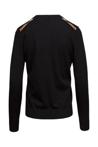 Pull en laine Lea Black - Noir