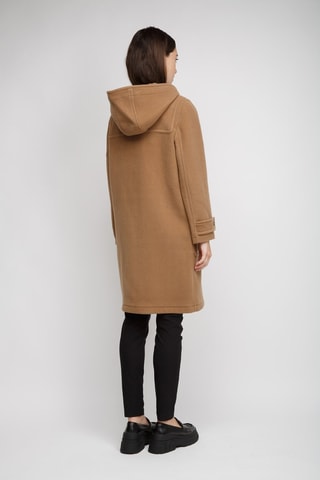 Manteau en laine Belfield Brown - Marron