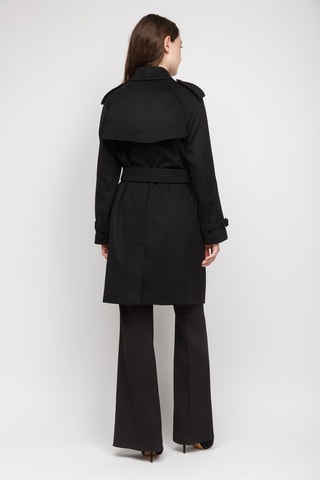 Manteau en laine Lakehurst - Noir