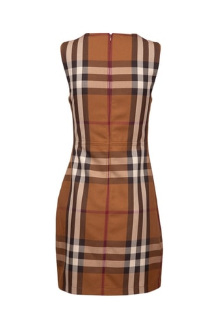 Robe droite en laine Sofi - Marron