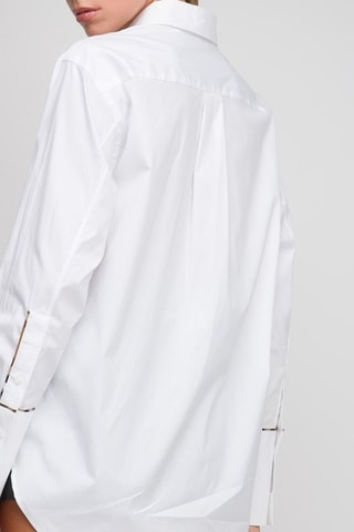 Chemisier Optic - Blanc