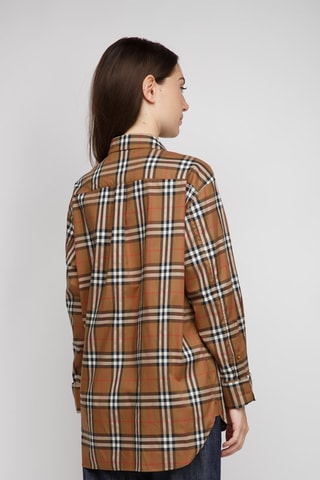 Chemise Ivery Shirt Chk Brown - Marron