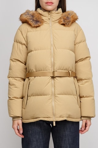 Doudoune à capuche Mother Sand - Sable