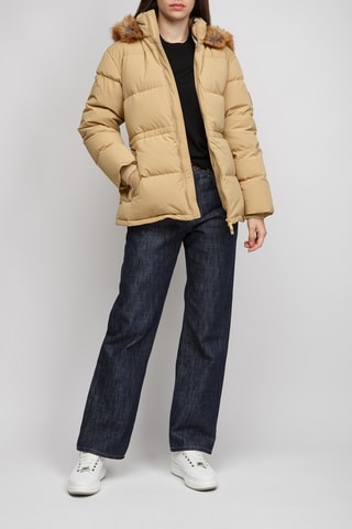 Doudoune à capuche Mother Sand - Sable