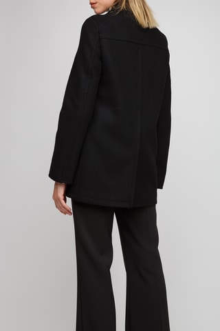 Manteau en laine Chatham - Noir