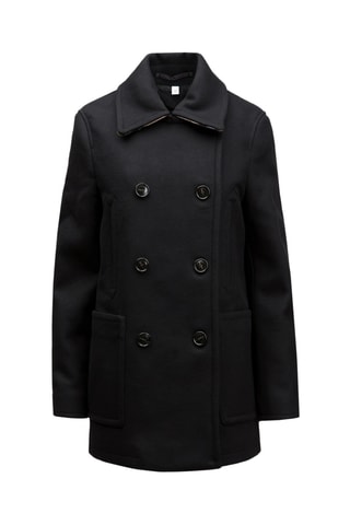 Manteau en laine Chatham - Noir