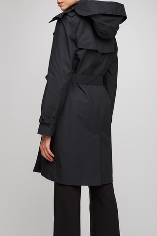Trench en coton Telford - Noir