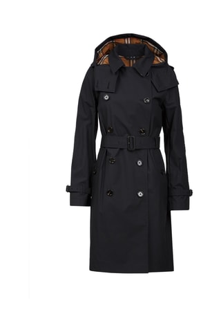 Trench en coton Telford - Noir