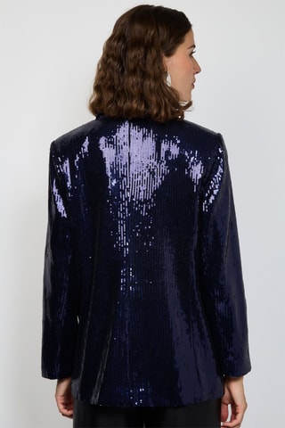 Blazer - Nachtblauw - Blauw