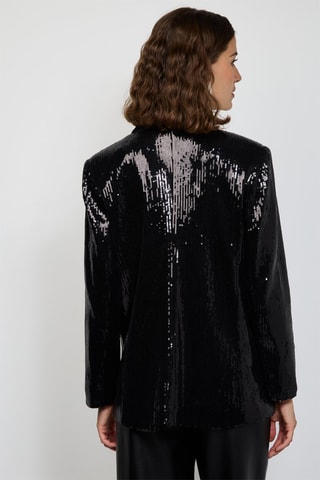 Blazer - Nachtblauw - Zwart